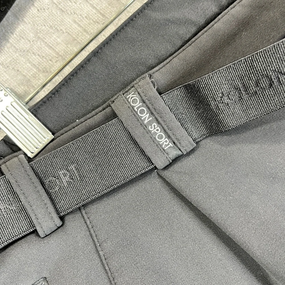 Kolon Sport Black‎ Insulated snowboard Ski Pants Men 36 Waterproof winter sports